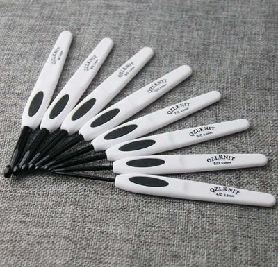 BLACK ALUMINUM CROCHET Needles - Nicole's Dreamer Creations