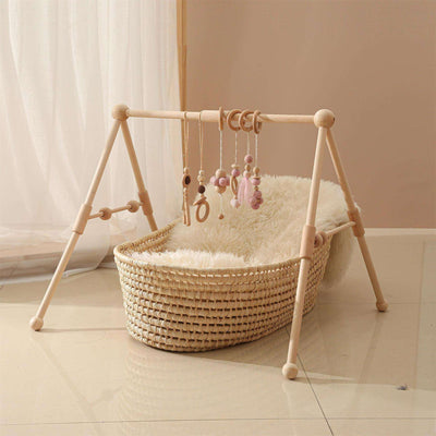 Newborn Baby Crib Fitness Rack - Nicole's Dreamer Creations