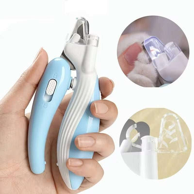 Pet Nail Clippers Dog Nail Clippers Cat Nail Clippers LED Electric Nail Grinder Pet Supplies LED Light Pet Nail Clippers - Nicole's Dreamer Creations