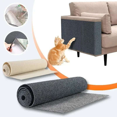 Self - Adhesive Carpet Cats Scratch Board Wall Anti Cat Scratch Sofa Diy Cats Scratch Board Sofa Protection Paws Sharpen Trimmable Pet Products - Nicole's Dreamer Creations