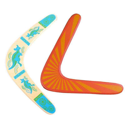 Wooden curved ruler V - shaped boomerang toy - Nicole's Dreamer Creations